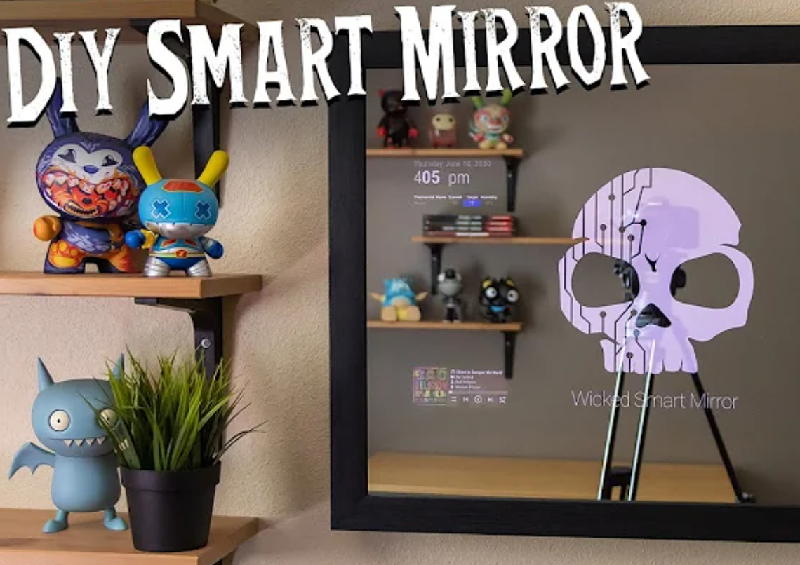 DIY smart mirror video tutorial